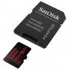 SanDisk 128GB microSDXC V30 A1 UHS-I Extreme + SD